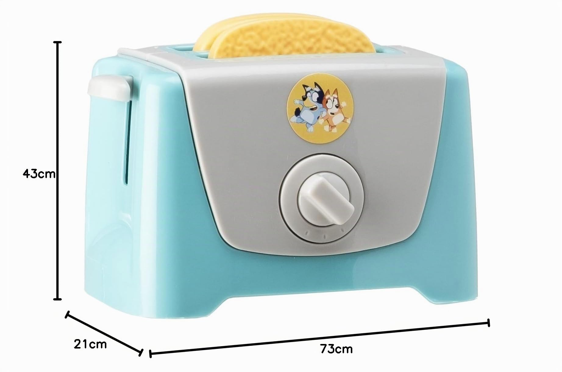 Bluey - Mini juego de cocina | Cocina de simulación con horno, fregadero, placa y mucho más | Juego de cocina de juguete para niños con accesorios | Juego de cocina de simulación | Juego de rol
