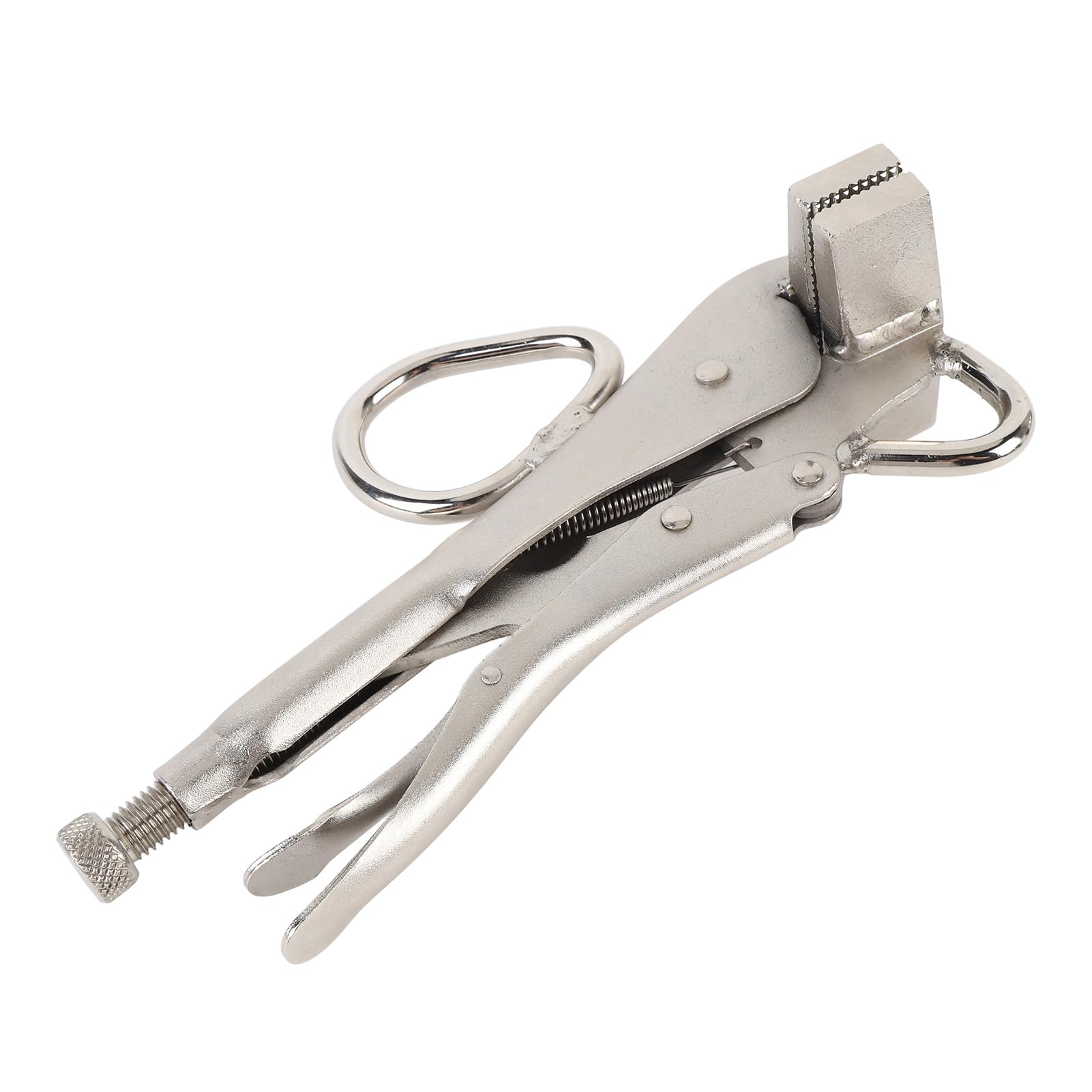 Xiuganpo 2000lb Vice Grips Pulling Plier Clamp Auto Bodywork Tool Metal Pliers Metal Bender Seamer Tongs Flat Clamps Bending Pliers for Metalworking