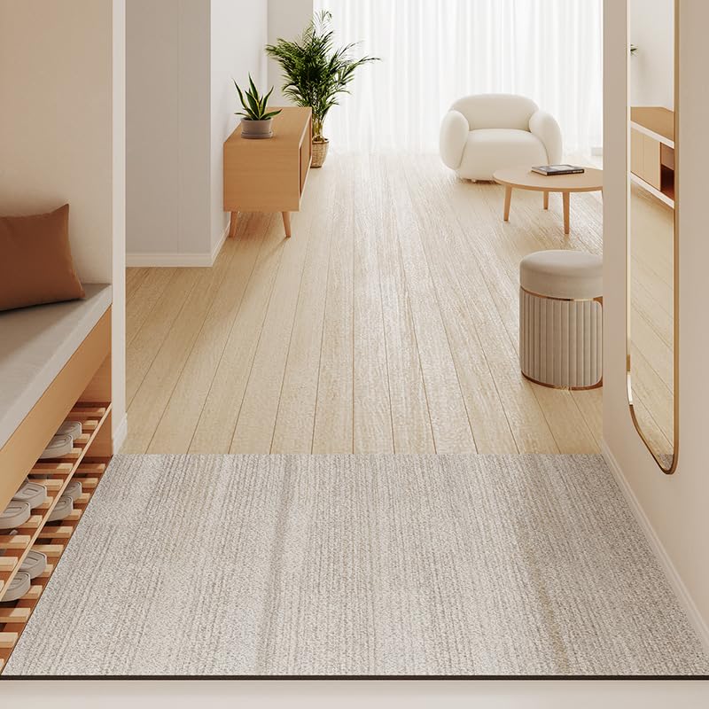 Fussmatte Aussenbeige Muster rutschfest Fußabstreifer Schmutzfänger Für Eingang, Haustür, Flur, Küche, Schlafzimmer Waschbar