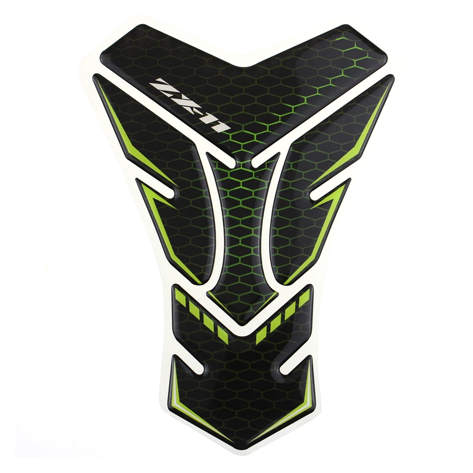 Motorcycle Tank Protector for Kawasaki ZX1100 ZX-11 1990-2001 Motorcycle 3D Rubber Sticker Gas Fuel Oil Tank Pad(1)