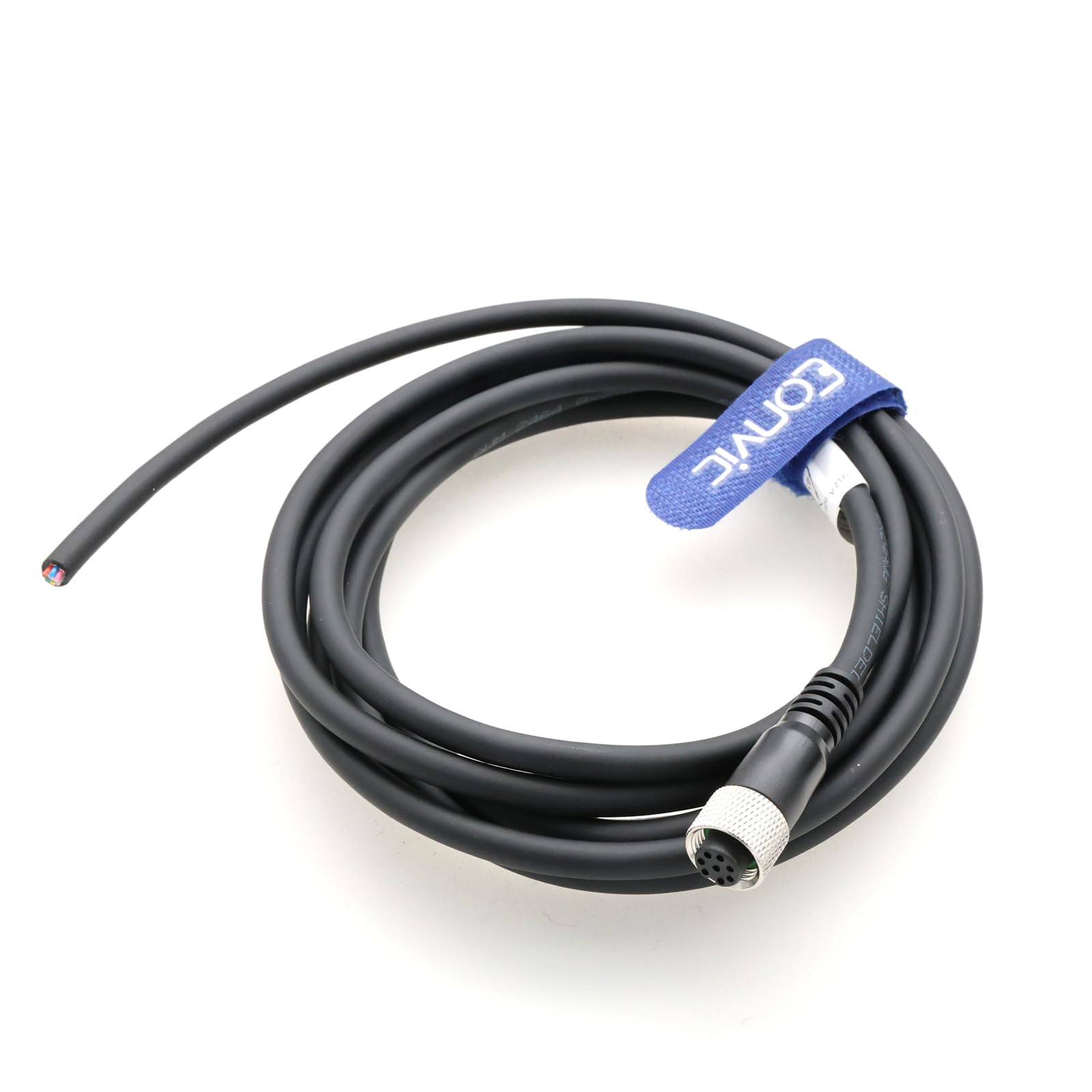 M12 8-pin Industrial Sensor Connector Kabel Aviation Anschlusskabel (2M, Straight M12 8pin Female Cable)