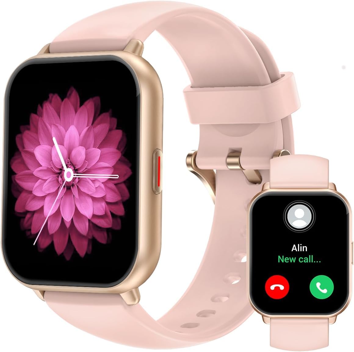 RUIMEN Montre Connectée Femme Appel Bluetooth Lecteur de
