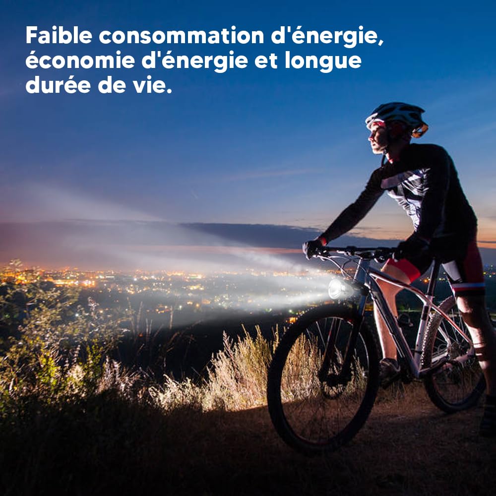 12V 6W Fanale Ovale per Bici Frontale,Luce Posteriore Che Genera Elettricità,Fanale Posteriore della,Dinamo del Generatore di Attrito del Fanale Posteriore della Bici Motorizzato della Bici
