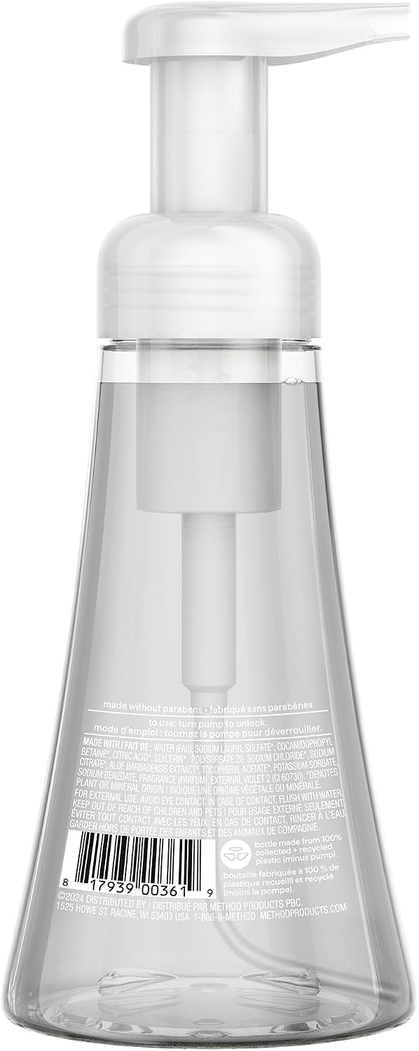 Method Foaming Hand Soap, Sweet Water, 10 oz, (Pack of 1)