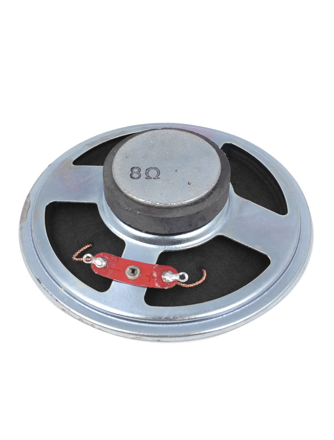 Aexit 8 Ohm Speaker Repair Aluminum Housing Round Shape External Magnet Speaker Speaker Repair Accessories 75mm Dia