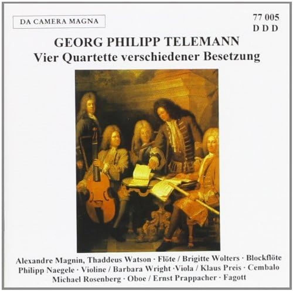 Georg Philipp Telemann: 4 Quartets