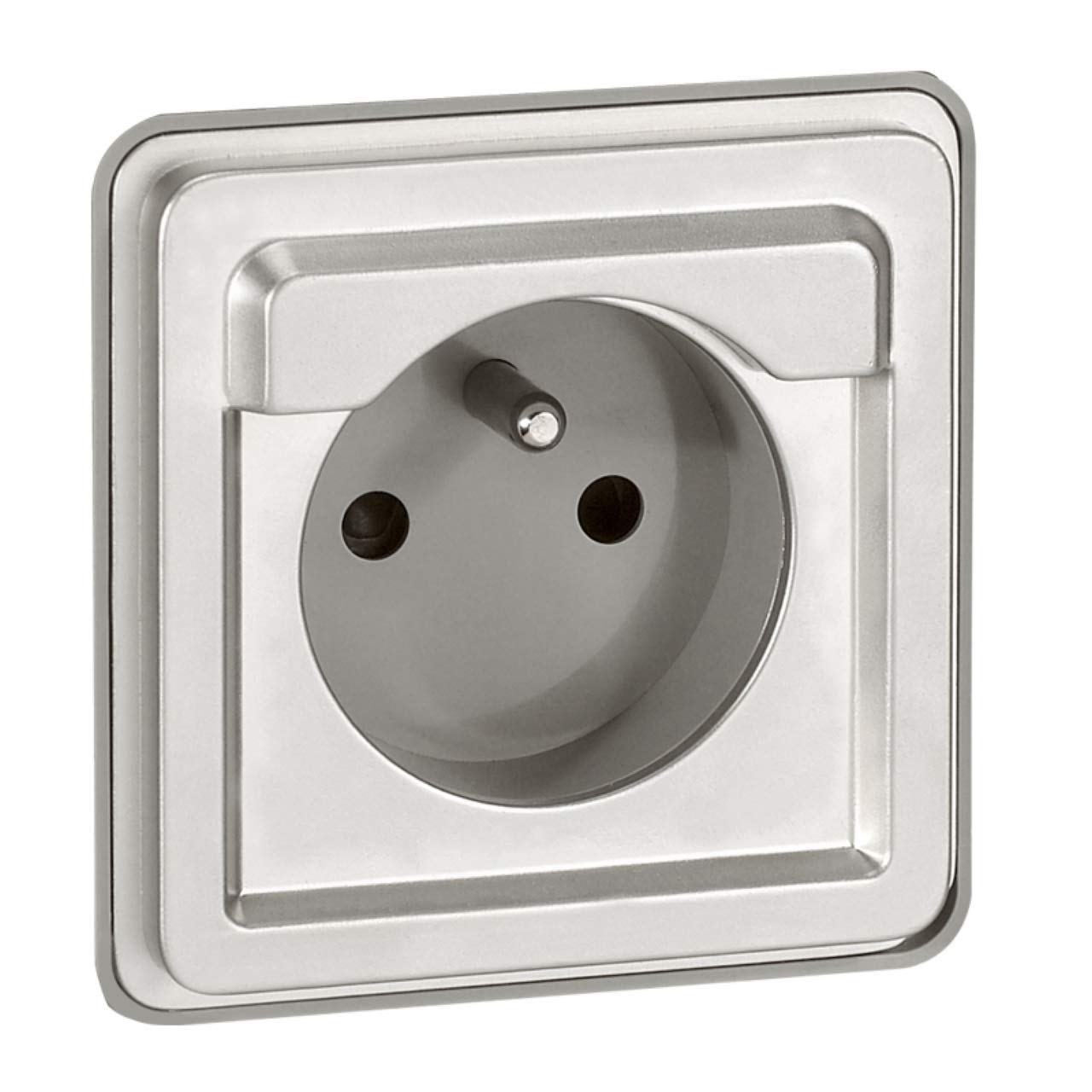 Legrand 077832 Soliroc IK10 Prise de Courant 2P+T à Puits Français sans Volet, 16A, 250V