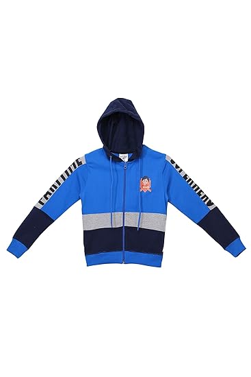Shiva Boys Regular Fit Jacket (SHPBFH1431_Imperial Blue_4-5 Years)