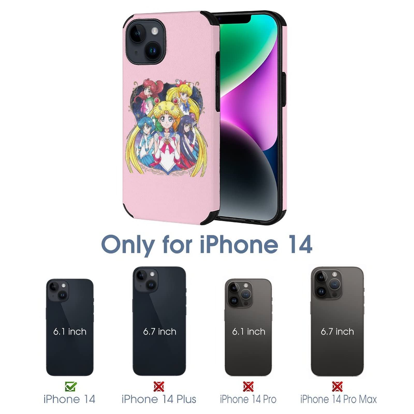 Amazon.co.jp: セーラームーン iPhone14 対応 ケース iphone 14 Pro