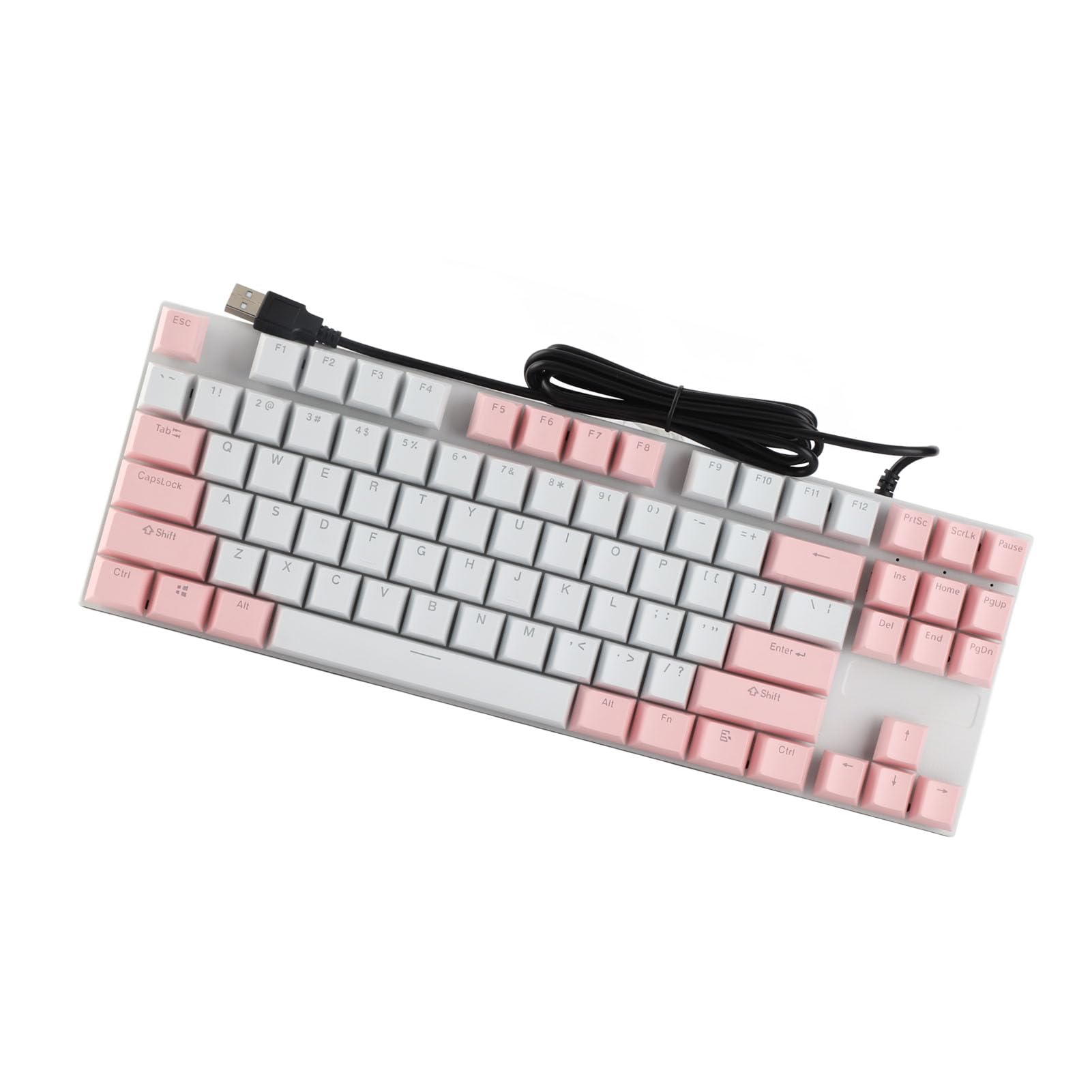 Cocoarm Teclado Mecánico 87 Teclas para Gaming PC