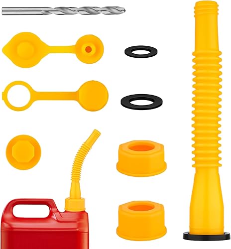 Reemplazo de boquilla de lata de gas, boquilla de lata de gas de plástico, boquilla de lata de gas amarilla con tapa de ventilación de tanque de