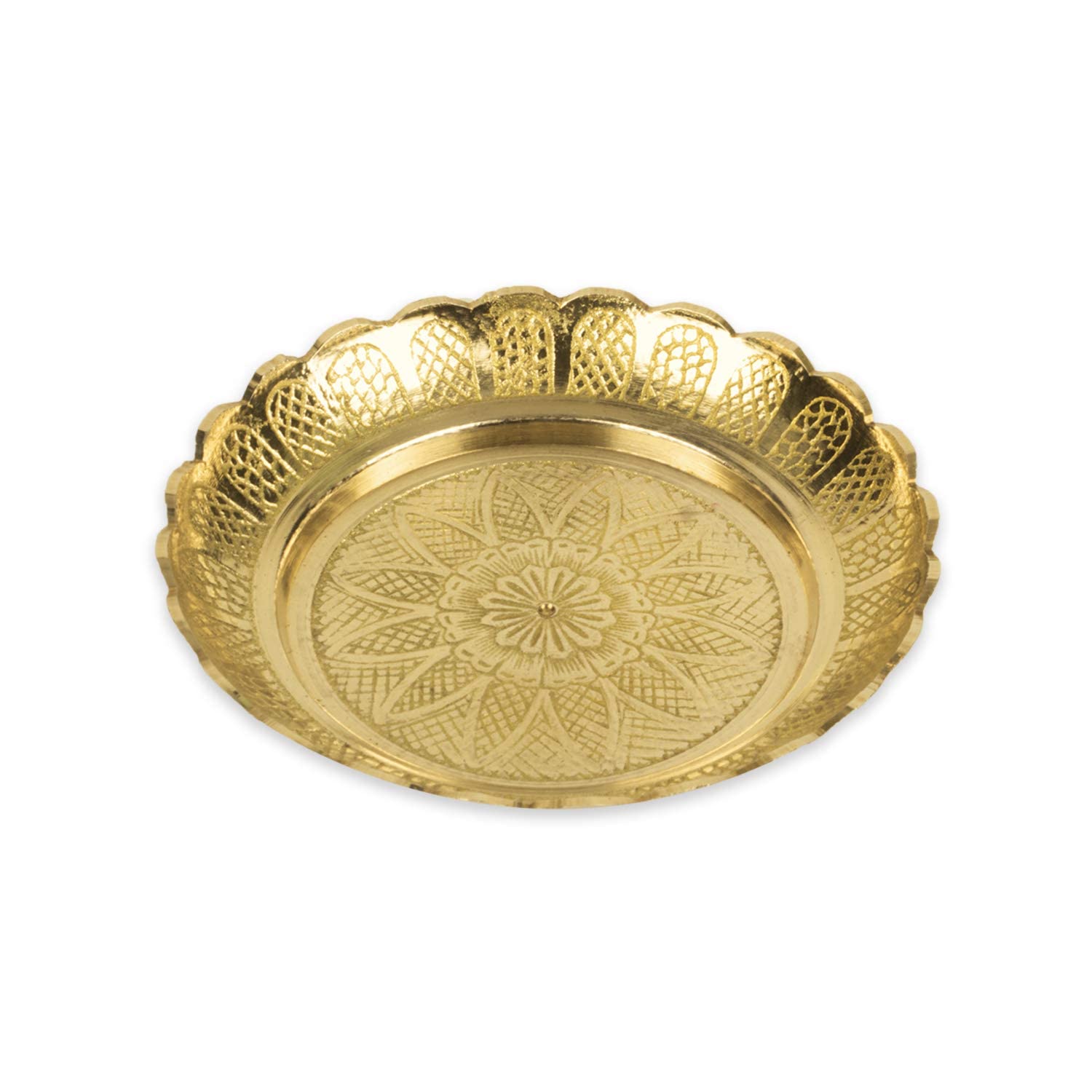 Annapurna Mata Statue - Brass Goddess of Food -2