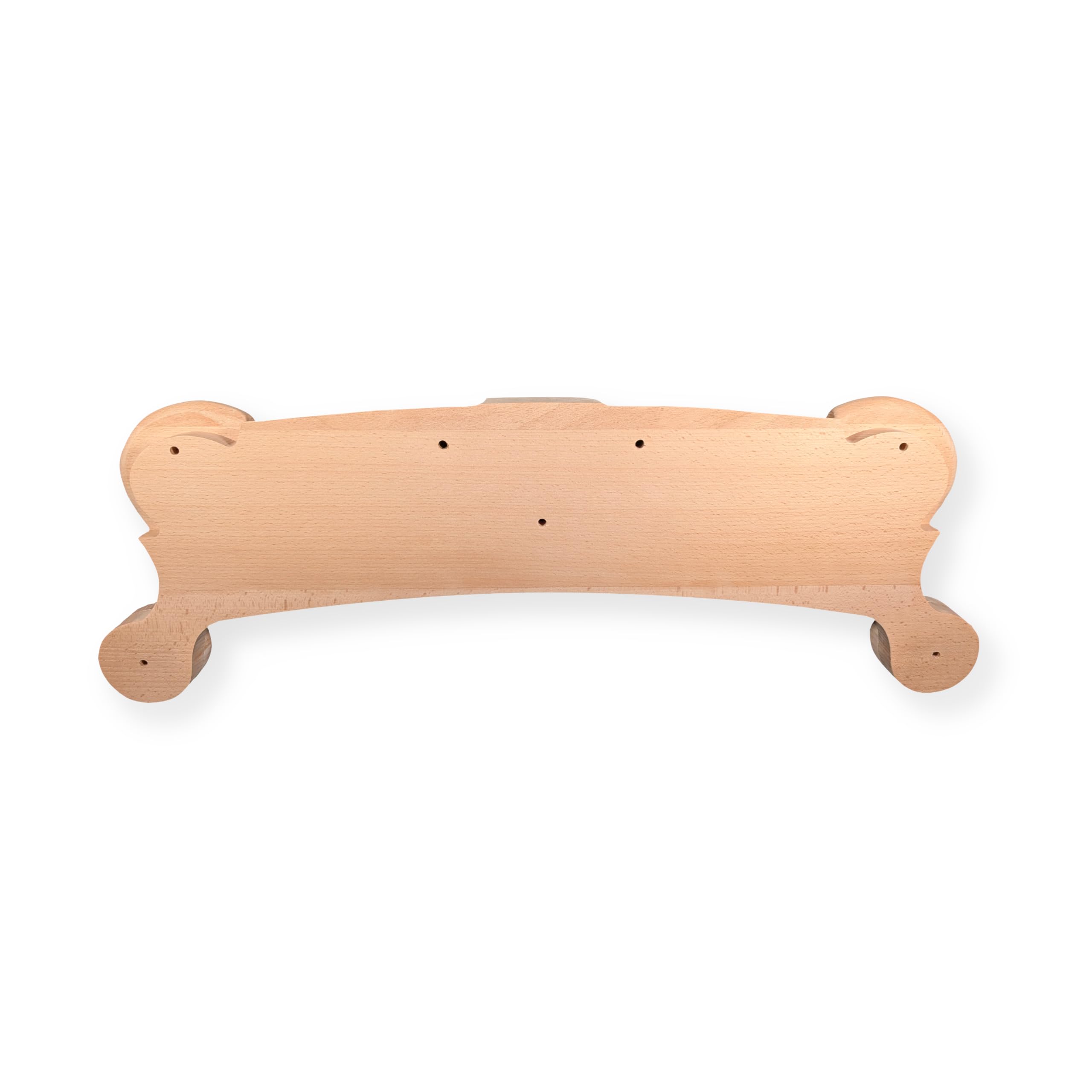 Kletterboard aus Holz - Eierlegende Wollmilchsau - Multi Hangboard mit Sticks und Sloper - Grifftiefen 10-25 mm
