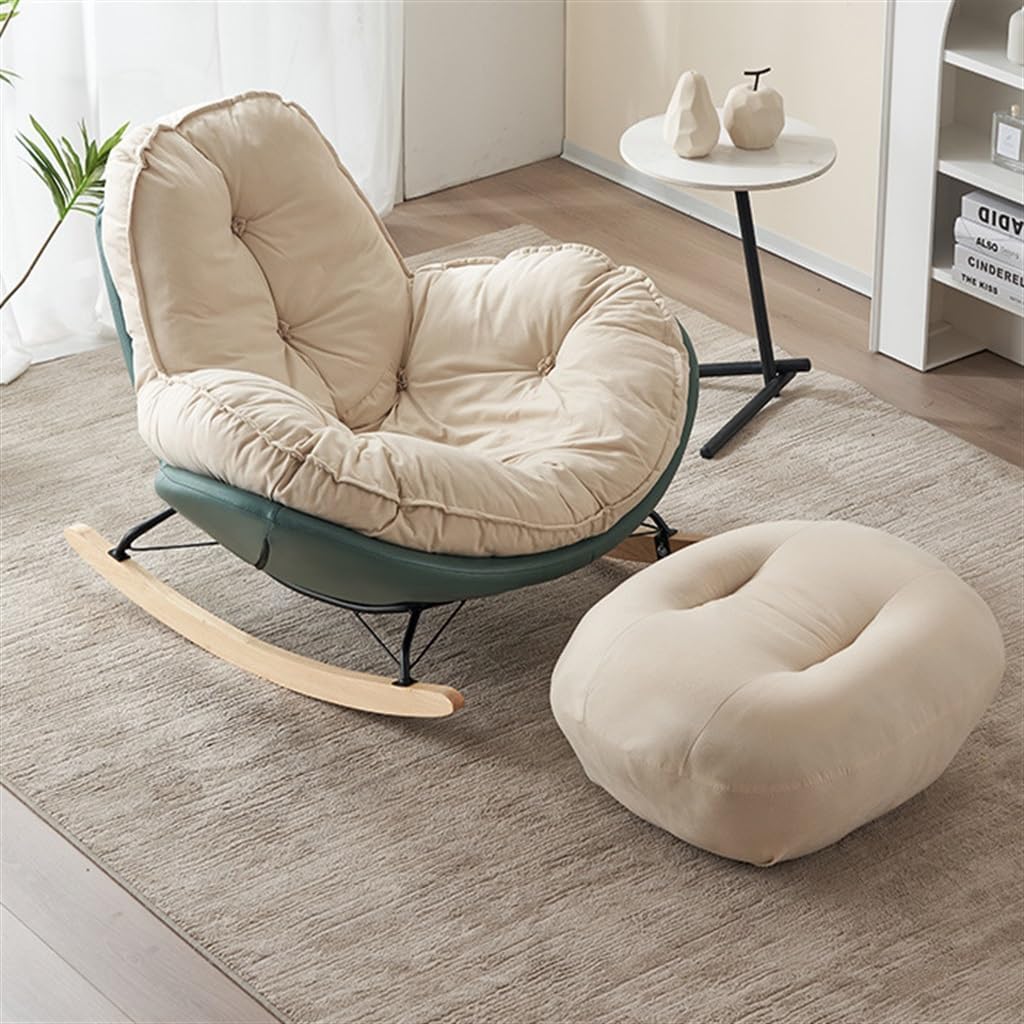 Rocking Chair Single Bedroom Balcony Can Lie Sleep Living Room Leisure Lazy Sofa