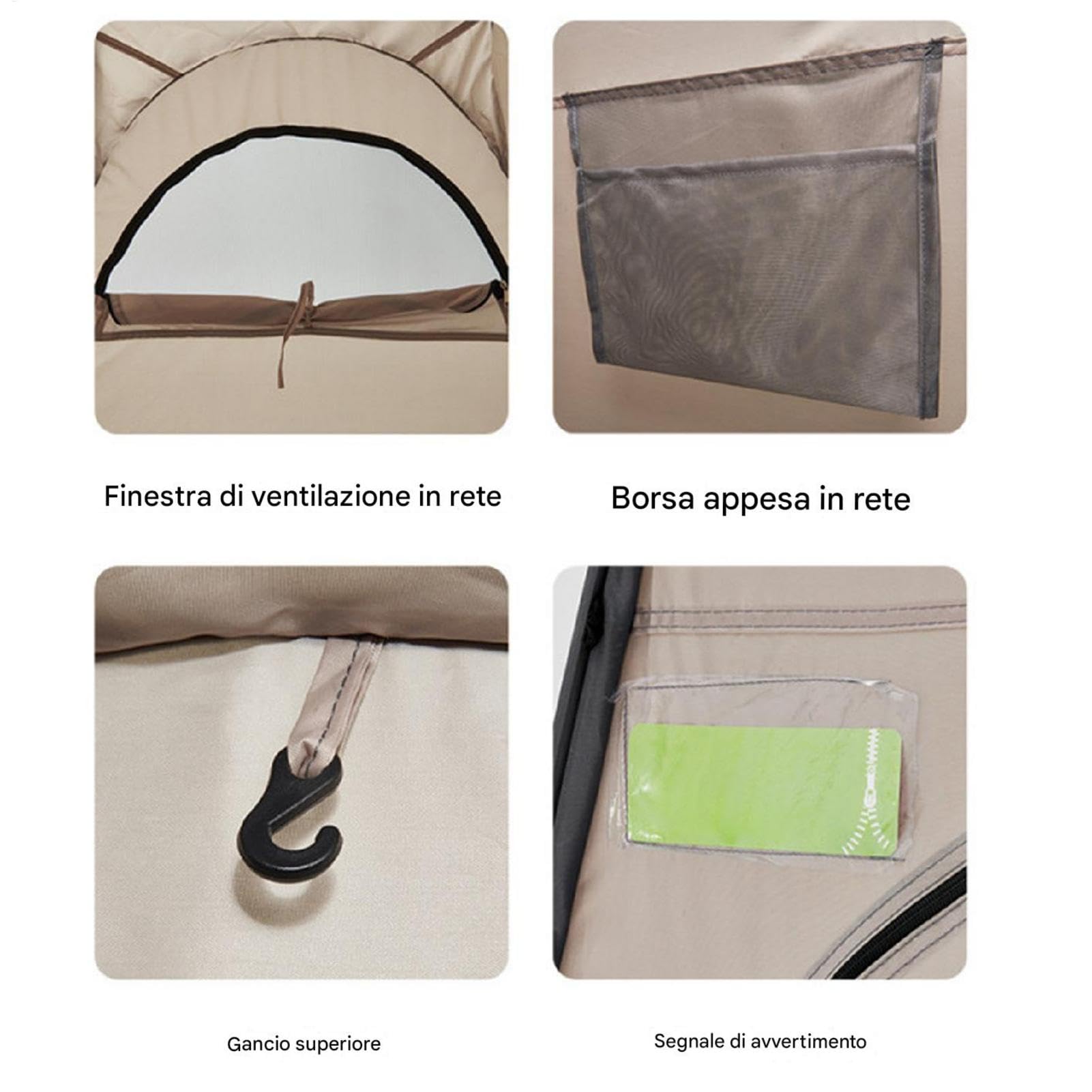 Tienda de baño para el baño para Acampar, de Ducha al Aire Libre Tienda al | Refugio de vestuario de playa impermeable para acampar, senderismo, pesca