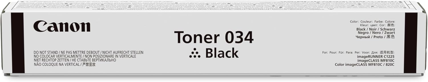 Canon Genuine Toner Cartridge 034 Cyan (9453B001), 1-Pack, for Canon Color imageCLASS MF810Cdn, MF820Cdn Laser Printer