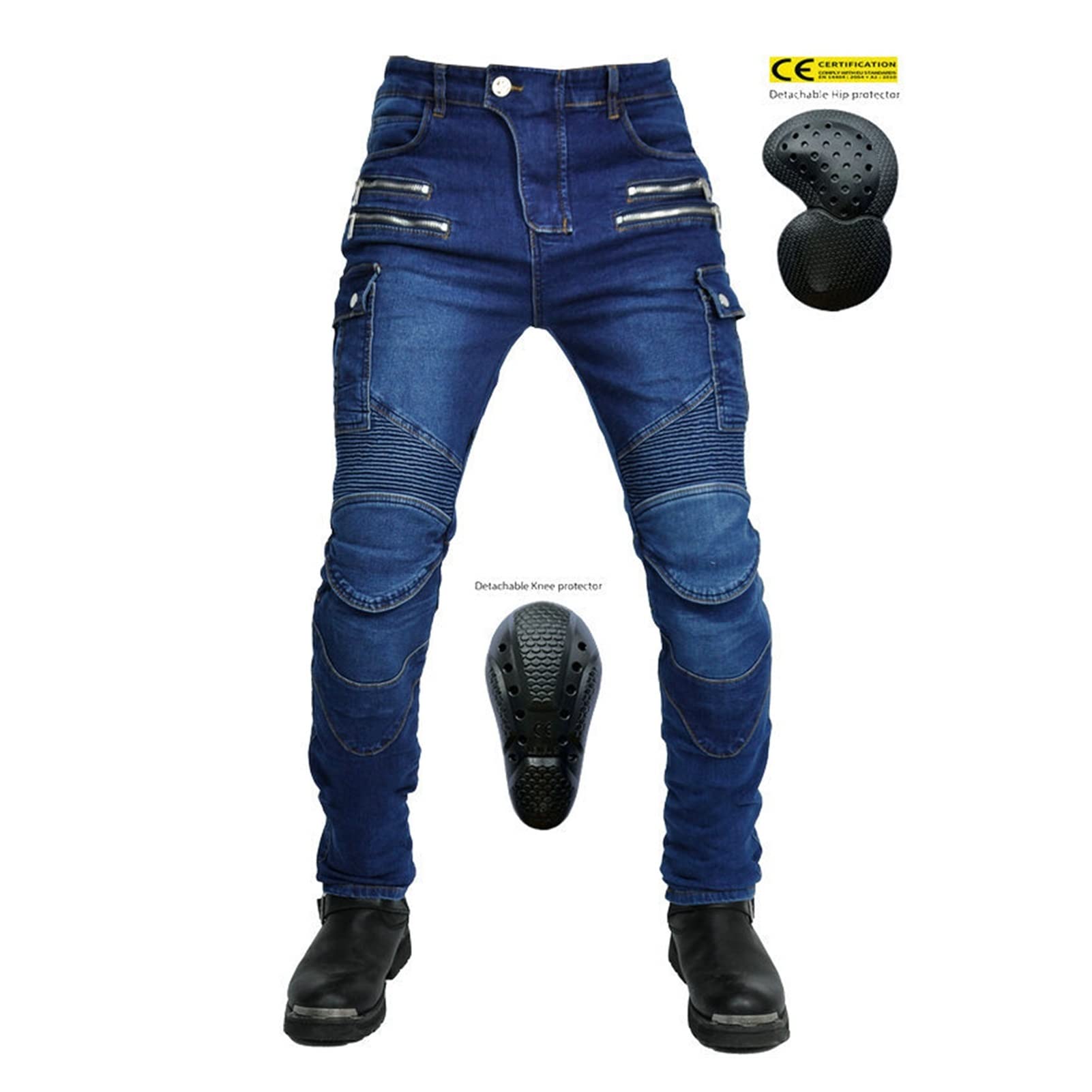 Men Women's Armored Motorcycle Kevlar Stretch Pants IMPAVIDA II