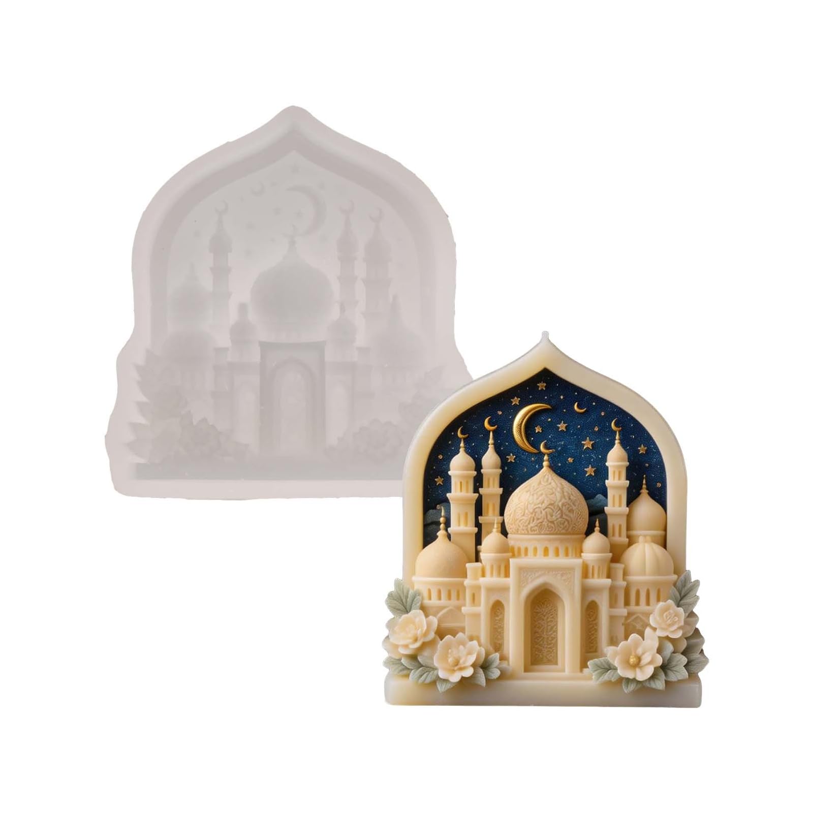 HZBB Sturdy Silicone for Making Star Castles and Decorative Craft with Food Grade Materials Easy to Use Silicone Making