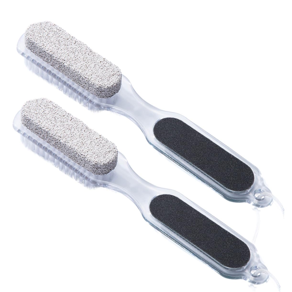 minkissy Home Spa Foot Care Kit: 4 in 1 Remover Foot File Double Sided Foot Scraper with Pumice Stone Brush