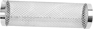 Cesta de Grelha com Rodas para Churrasco, Cesta de Grelha Cilíndrica de Malha de Arame Cesta de Churrasco Cilíndrica Cesta de Grelhar Cilíndrica para Legumes, Peixe, Frango