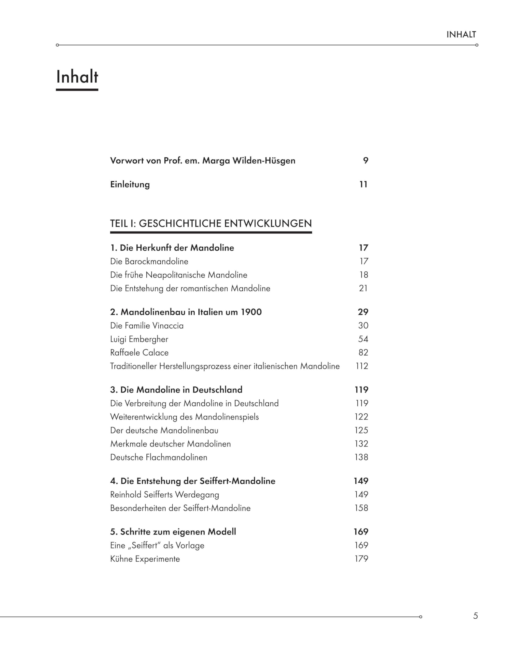 Die Kunst des Mandolinenbaus: Entwicklungssgeschichte und Bau der Mandoline