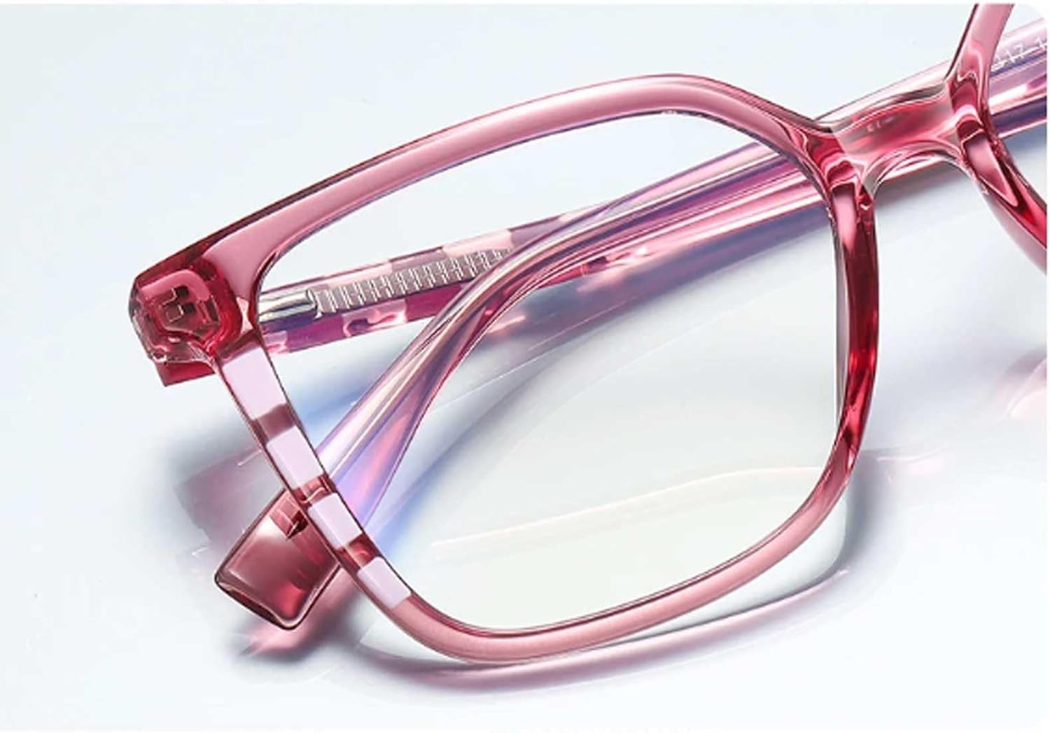 Damskie oprawki do okularów Anti Blue Eyewear Frame Cat Eye Eyeglass Frame Optical Spectacle Frame Spring Hinge Glasses Frame