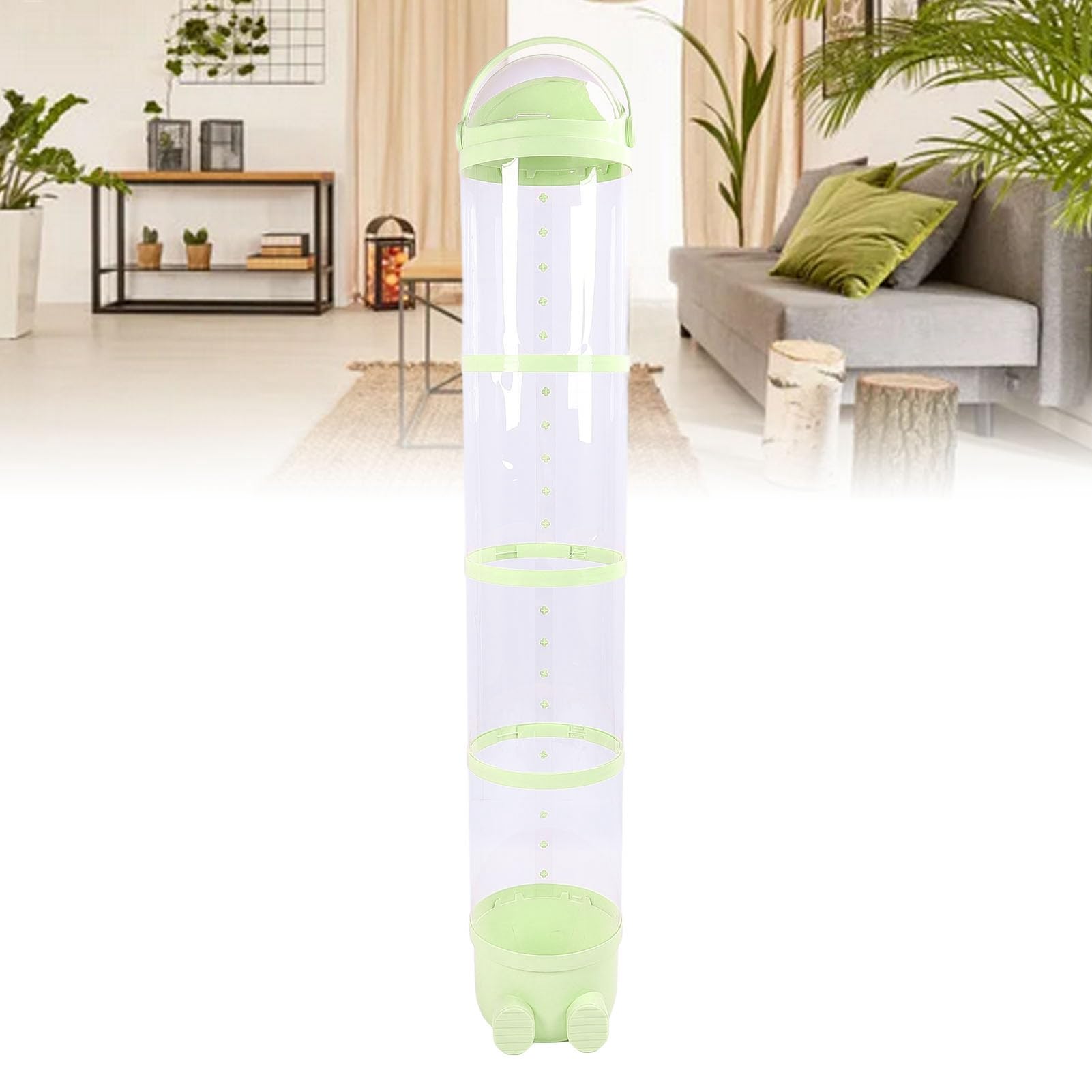 Annadue Contenitore per Peluche Trasparente 162cm Organizer per Animali