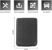 Vista 3 de JL Funda para Caja de Reposabrazos de Consola Central, Protector de Goma Impermeable Almohadilla para Mascotas Accesorios Interiores para Jeep