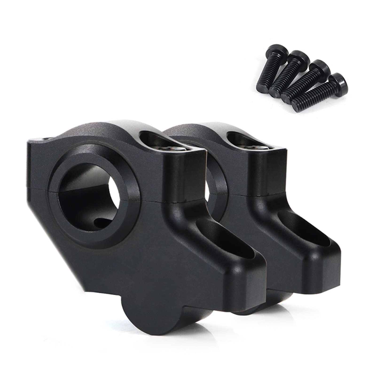 Pour CBF1000 2006-2019 Pour CBF 500 Pour CBF 600 2004-2007 Rehausseur Guidon Décalé 22 Mm 7/8" Rehausseur Montage Guidon Allongé Surélevé Pontet Guidon(Matte Black)