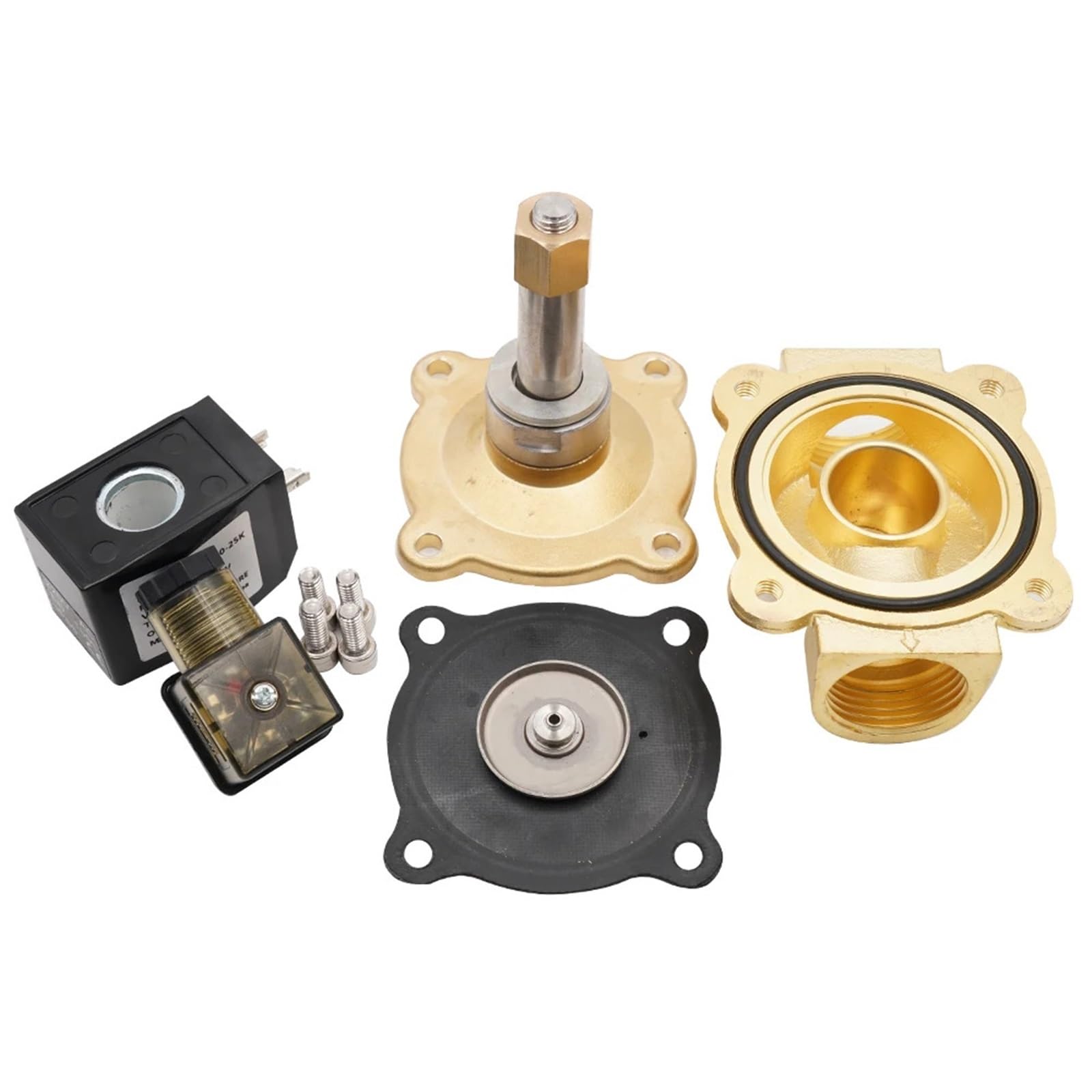 Valvola Sicurezza Ottone Elettrovalvola normalmente aperta in ottone, da G3/8" a G2",