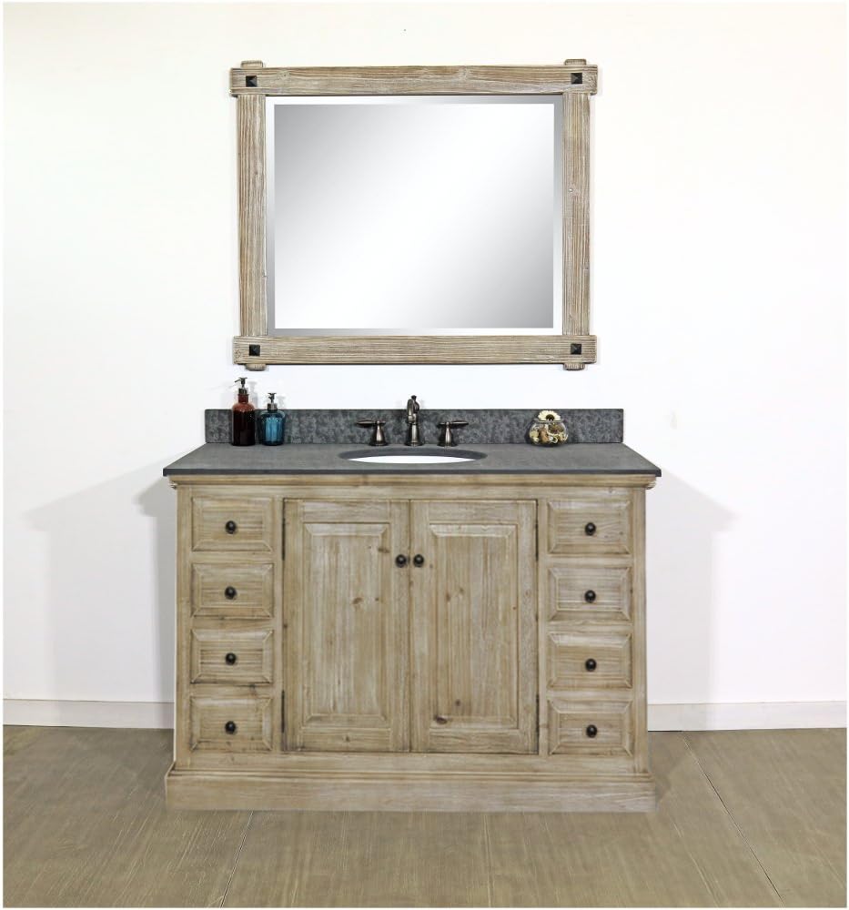WK1848+MG TOP Bathroom Vanity, Driftwood, 2 Boxes