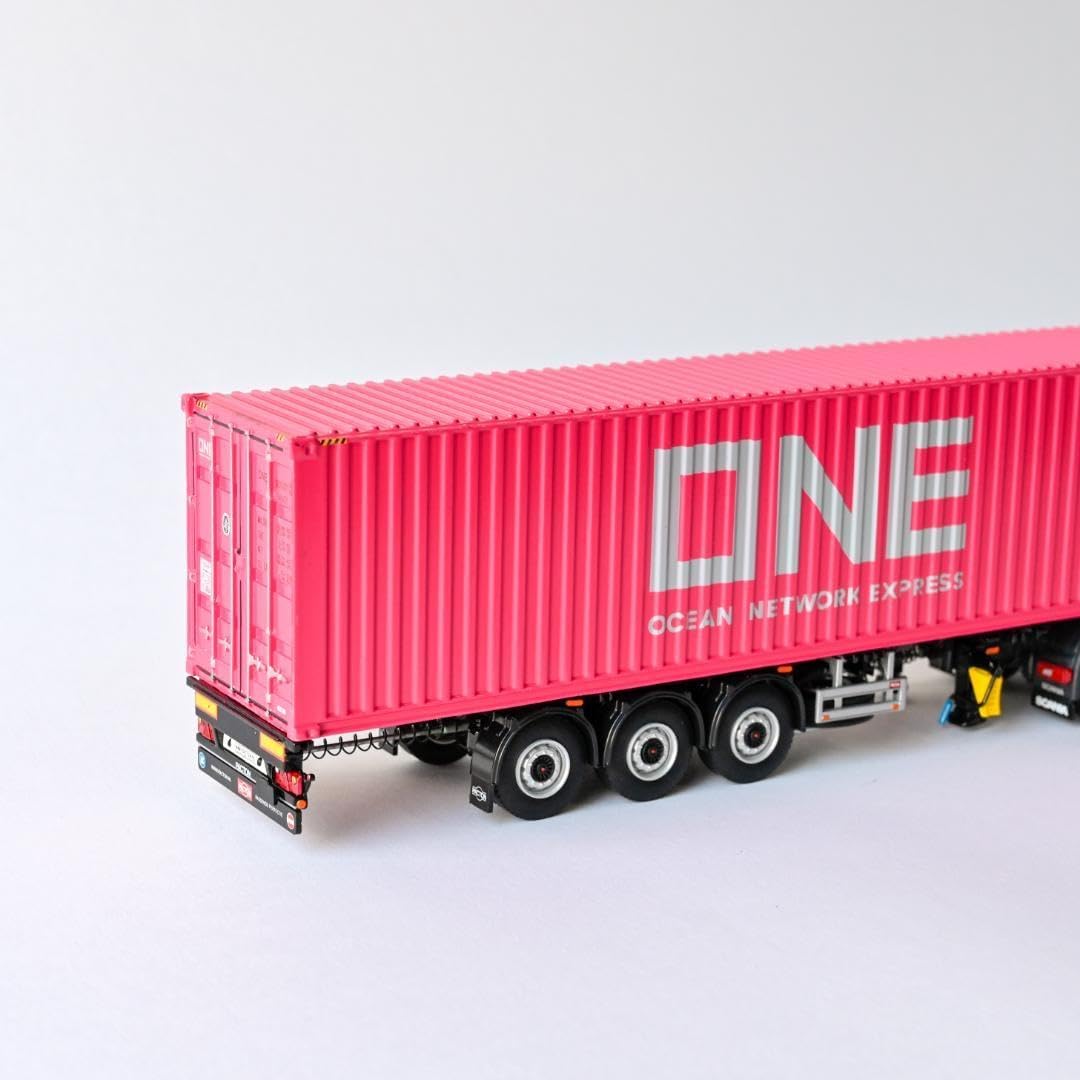 セットスカニア CS20N 6×2 トレーラー 40ft海コン3種 1/50