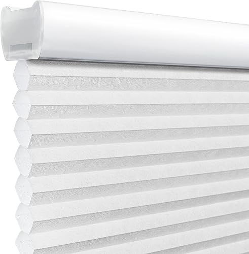 Moonice Persianas celulares inalámbricas personalizadas persianas celulares filtrantes de luz para puerta de ventanas persianas y persianas de panal