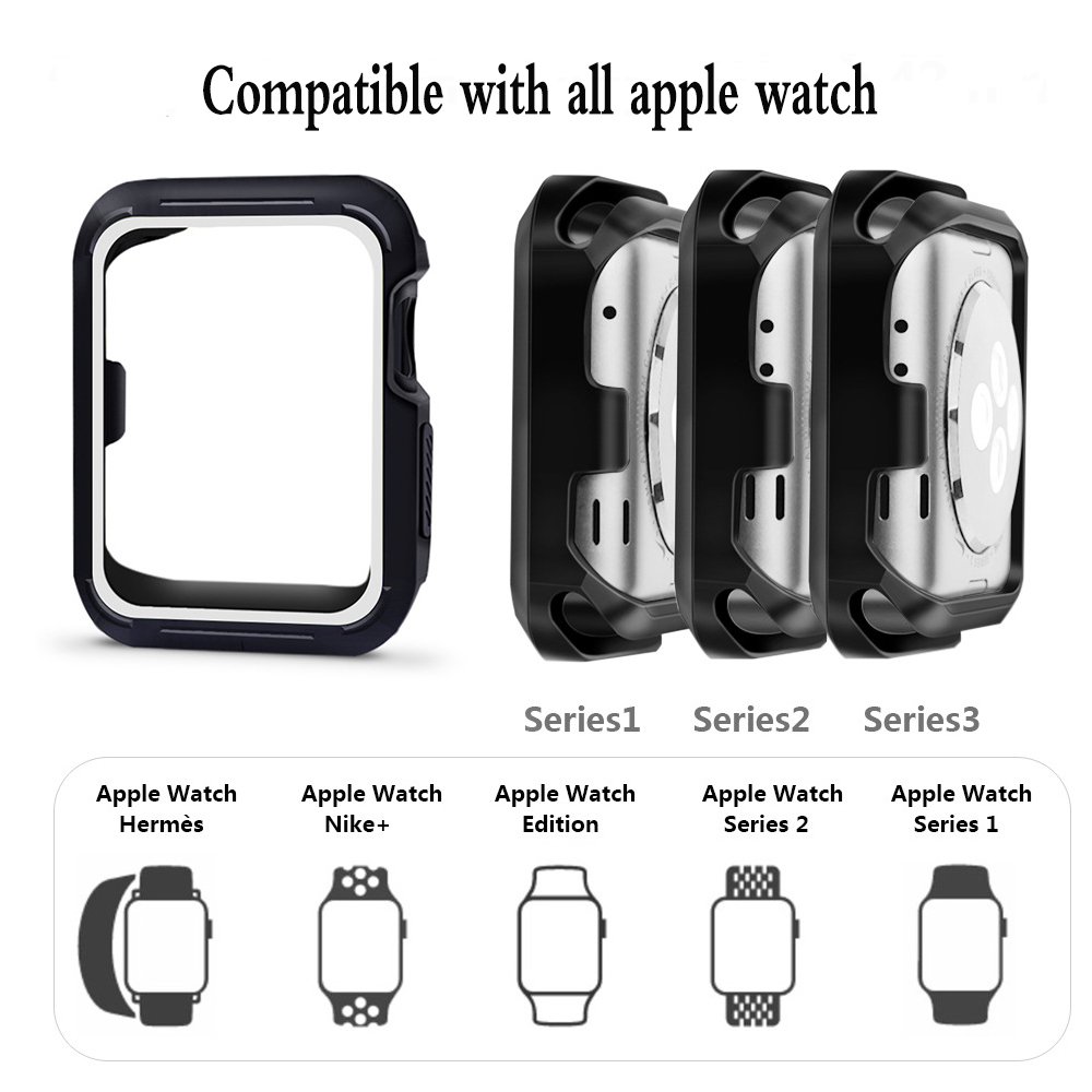 Apple Watch Case 38mm,Shock-Proof 