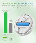 Digital Indoor Room Thermometer Hygrometer — Accurate Temperature Humidity Sensor with Comfort Indicator, ℃/℉ Switch for Baby Home Greenhouse Cellar Garage Nest Reptile