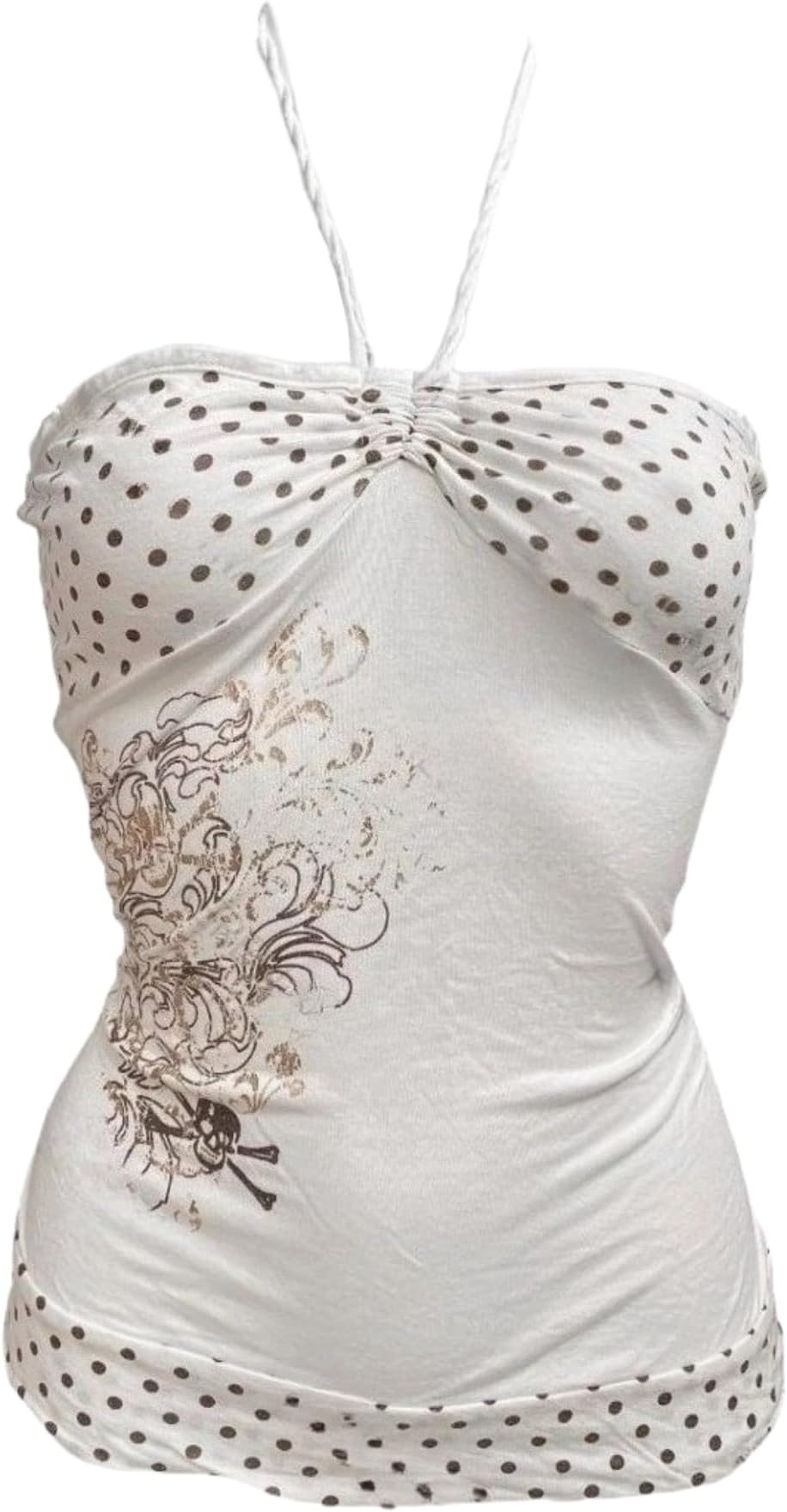 Leopard 2000s Emo Spaghetti Strap Crop Top Sleeveless Whimsy Twee Mcbling Alt Clothes Y2k Fairy Grunge Tank Top