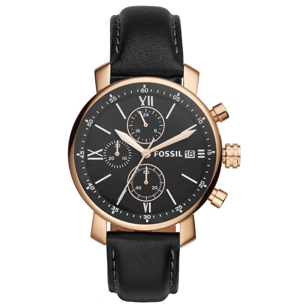 Fossil Analogical Bq1008, BLACK, Reloj BQ1008, BQ1008