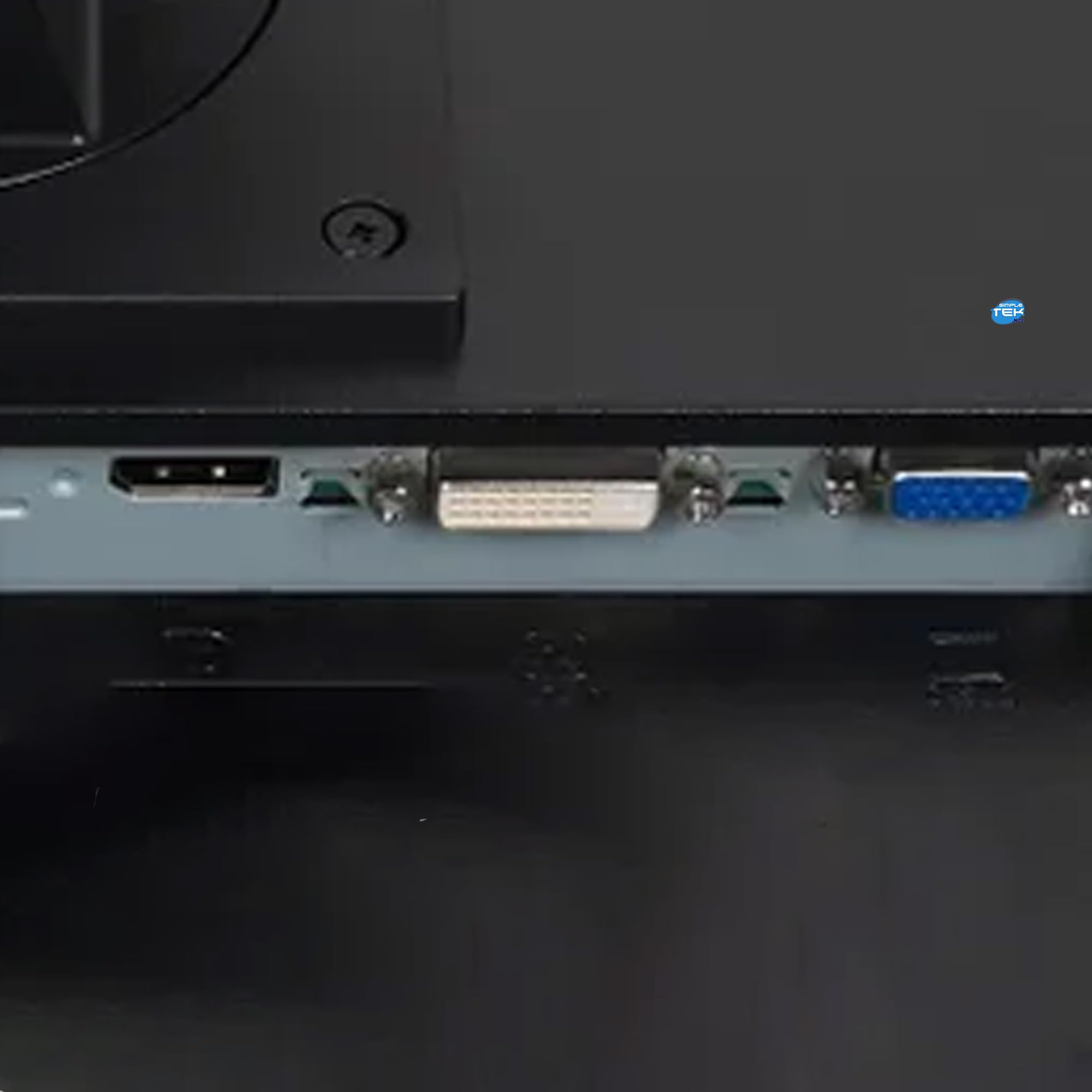 SIMPLETEK - Moniteur PC 20" HD+ LED VGA DVI DP enceintes Vesa