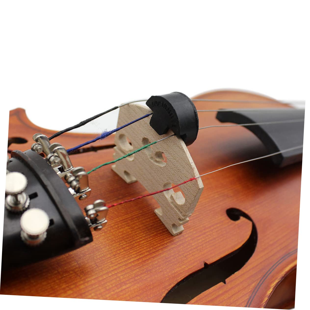 ibasenice 20pièces Caoutchouc Pour Violon Accessoires De Pratique Mute à Points Et Volume Et Pratique