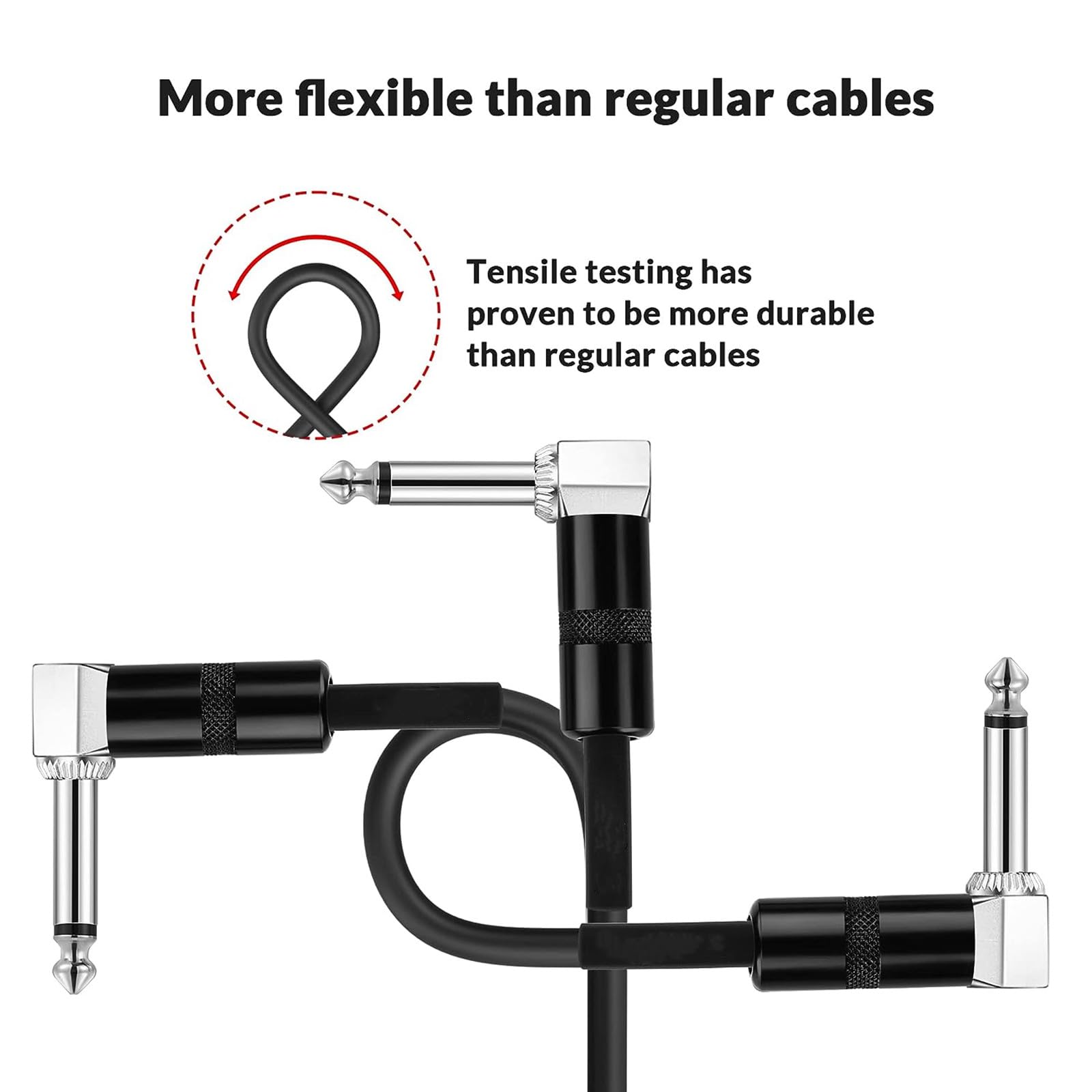 Amazon.co.jp: 30cm パッチケーブル ギターエフェクター用