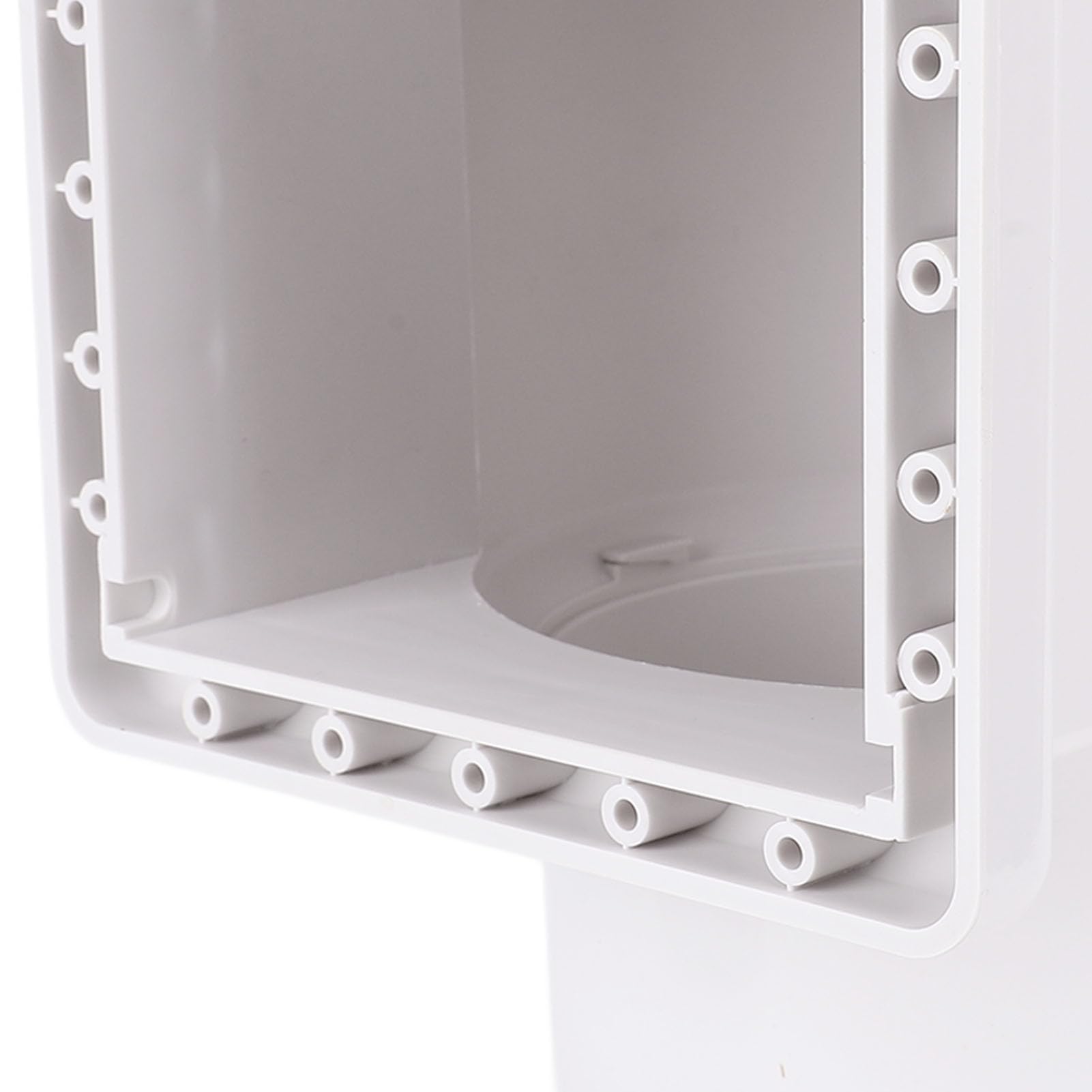Skimmer della Piscina a Parete, Skimmer della Piscina Fuori Terra per SP1091LX, Kit di Accessori per Skimmer di Piscine, per Aperture da Parete da 6 Pollici