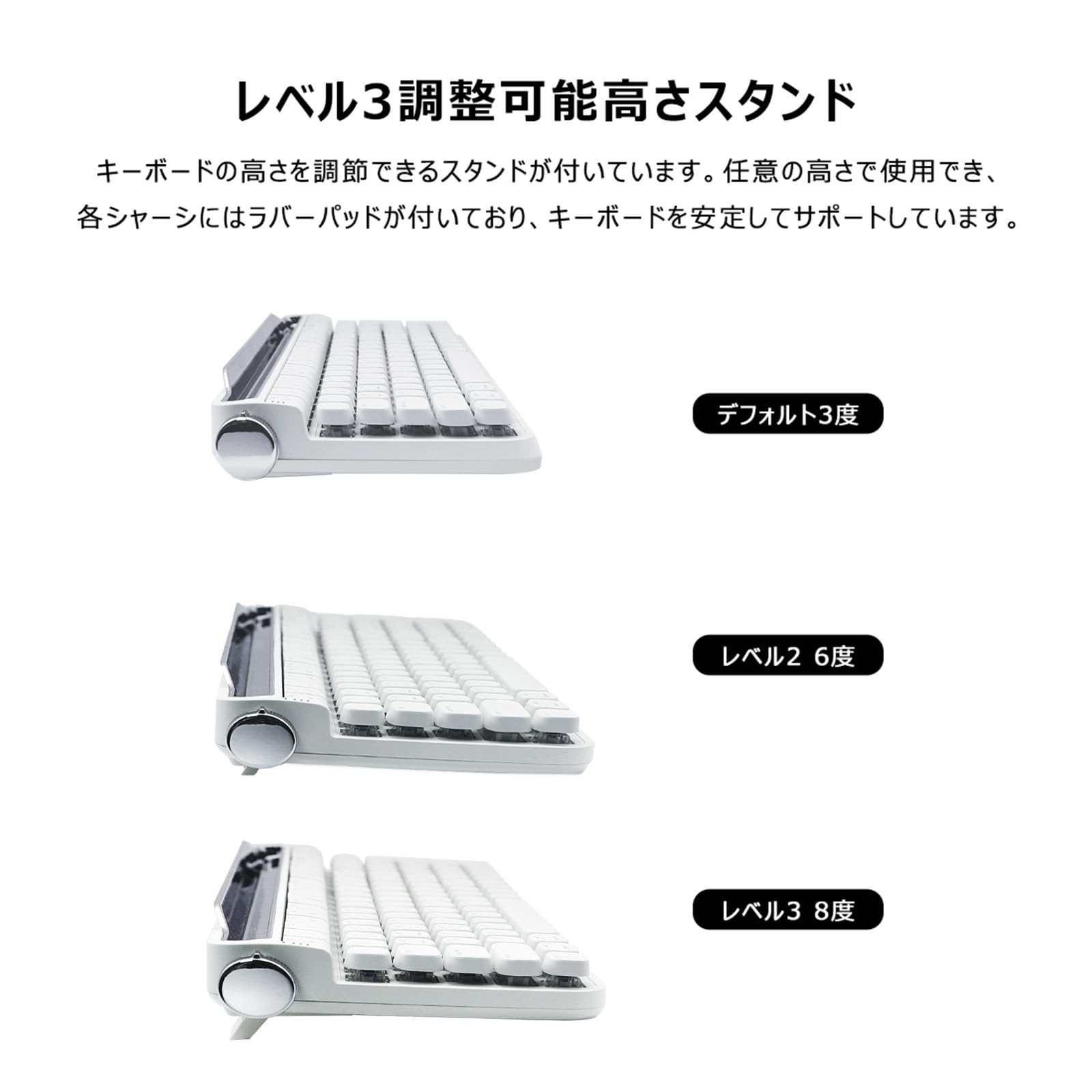 Amazon | XEANIXIE B705 メカニカルキーボード Bluetooth 有線両対応