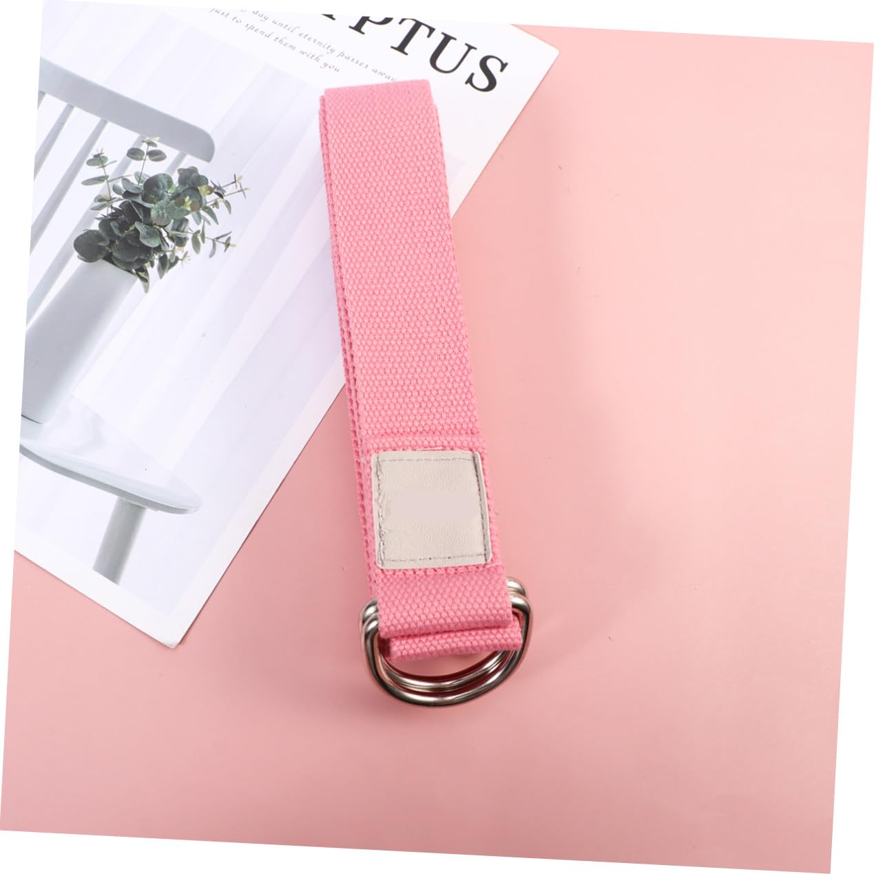 VICASKY 3 Cinghia Yoga Stretching Resistente Rosa per Esercizi Fitness e Allungamento e Durevole per Palestra e Allenamento Casa