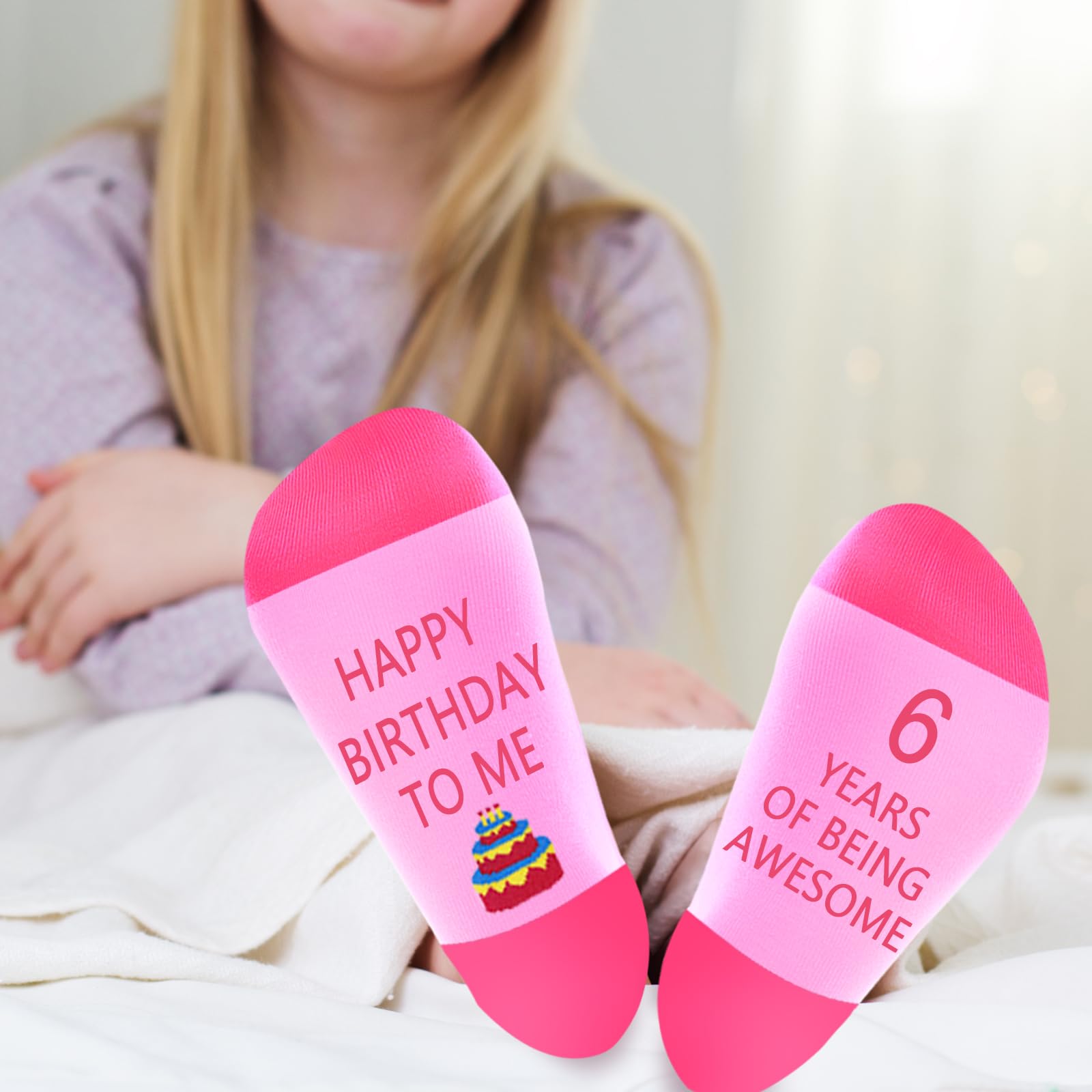 Awfrky 6 Year Old Girl Birthday Gift, Gifts for 6 Year Old Girl Beautiful Teen Girls, Best 6th Girls Gift Ideas for Daughter, Sister, Niece, Granddaughter, 6th Birthday Decorations for Teen Set of 6