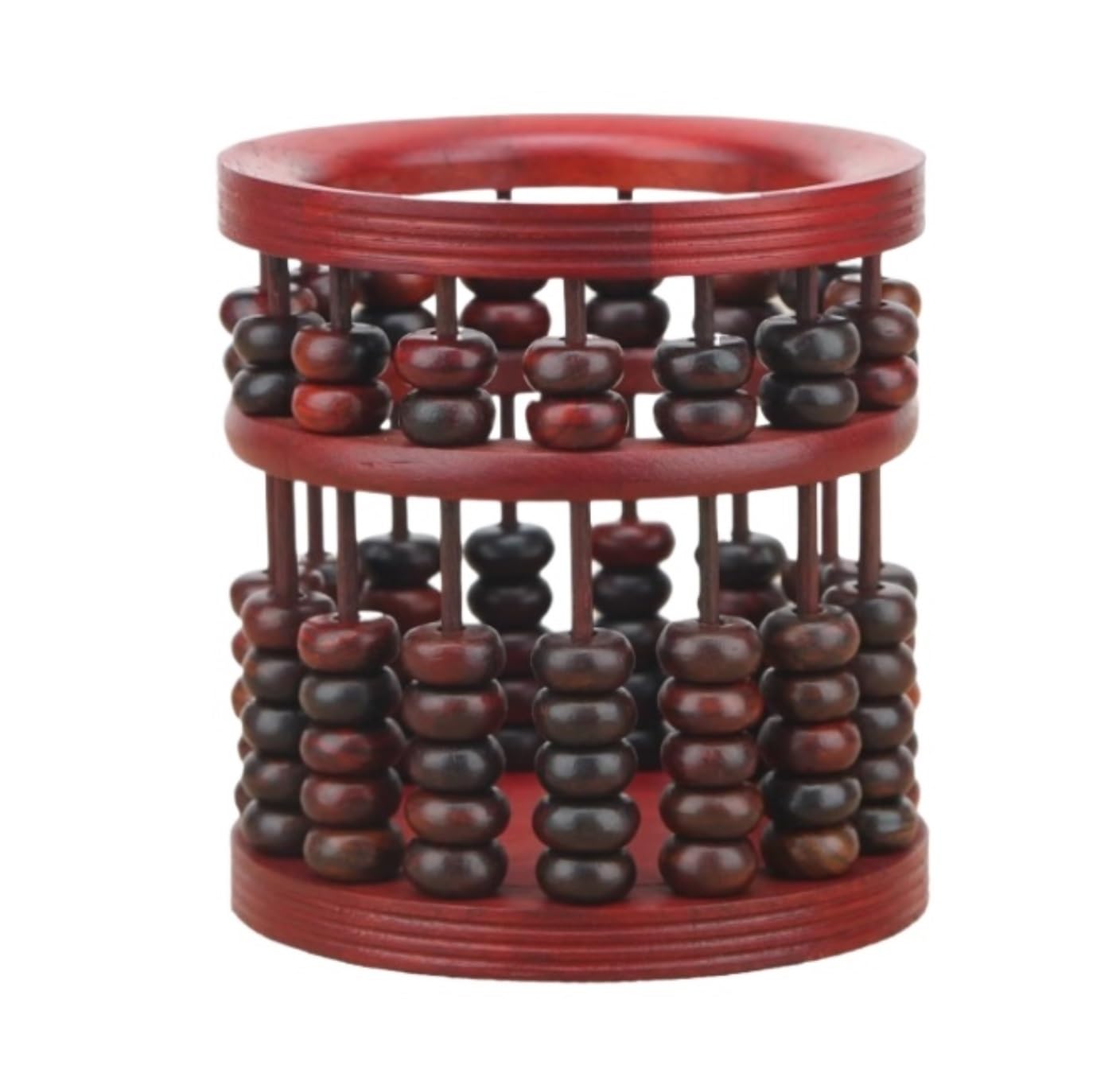 Abacus 1 Szt. Uchwyt Na Długopis Abacus Chiński Retro Rzeźba Z Drewna Sekwojowego Arytmetyczna Dekoracja Domowy Przybory Szkolne