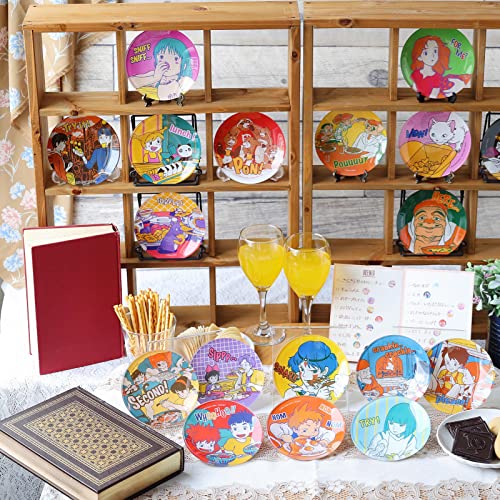 Benelic Kiki's Delivery Service Yummy Mini Round Appetizer Glass Plate 4.33" X 4.33" (Slppp.) #TOP4