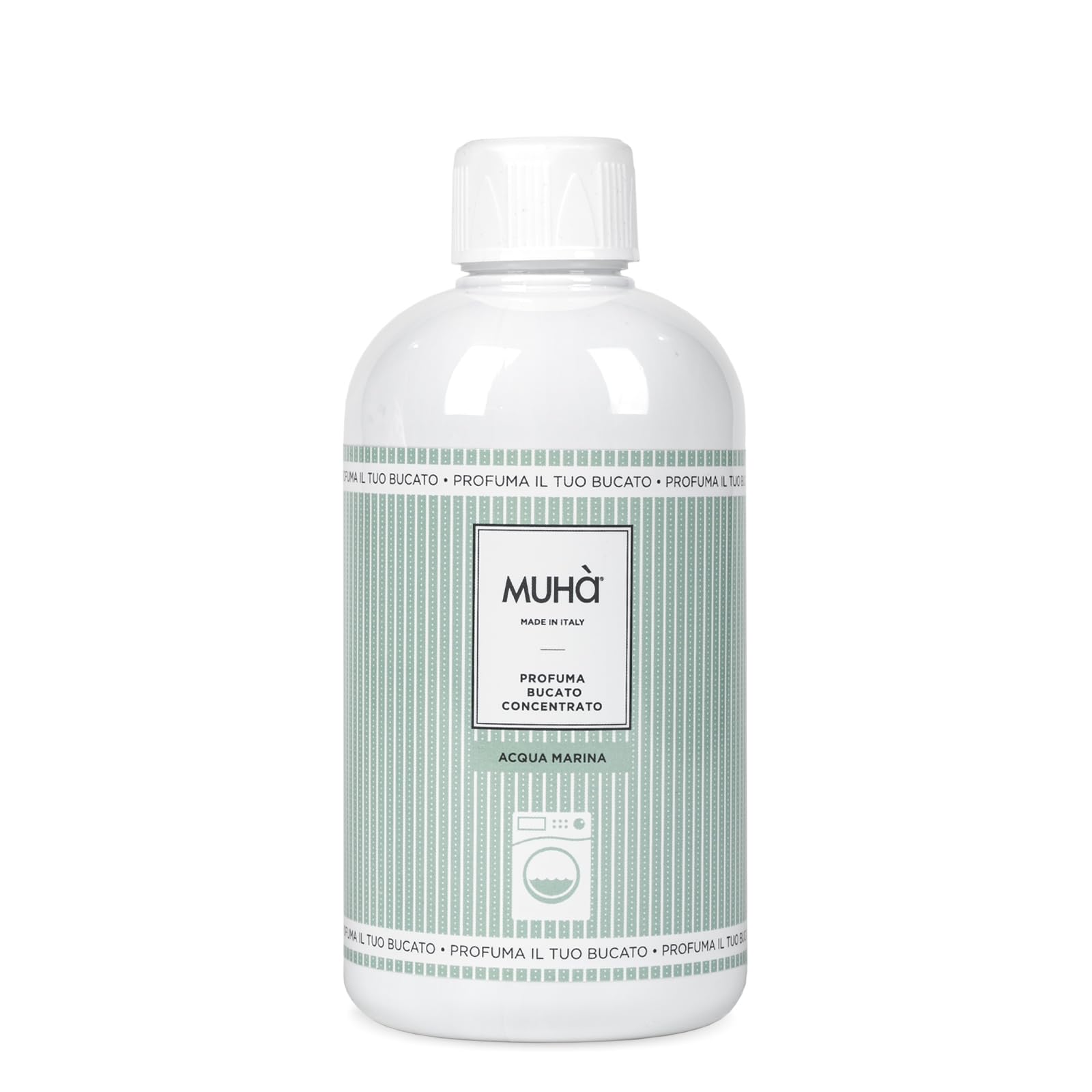 Muha Wäscheparfüm Intensiv 2 x 400 ml – konzentrierte Formel für Waschmaschine und Textilien – anhaltender und raffinierter Duft – langanhaltend – Doppelpack (Meerwasser + Wintermeer)
