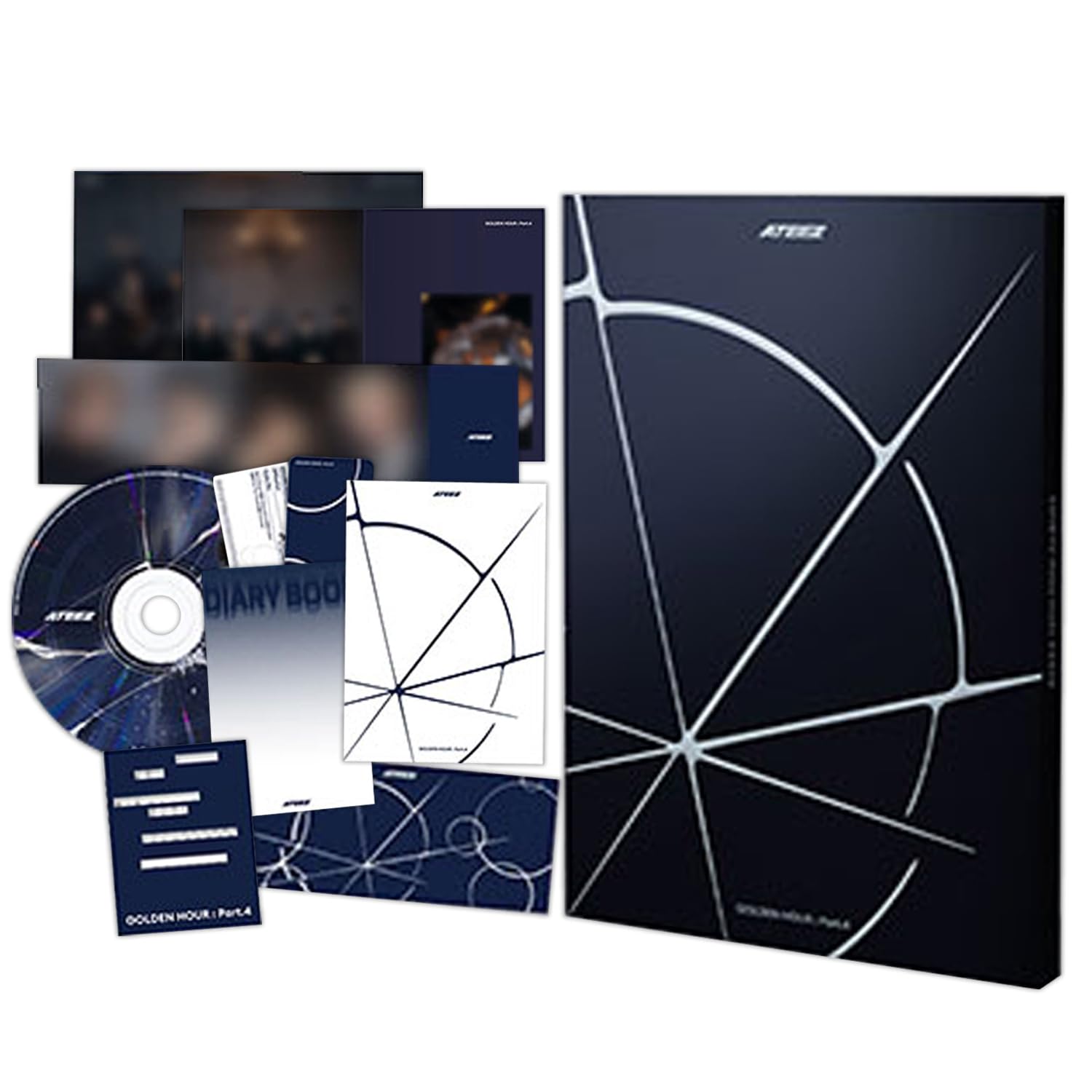 GOLDEN HOUR : Part.4 13th Mini Album (DIARY Ver.) Photobook + DISC