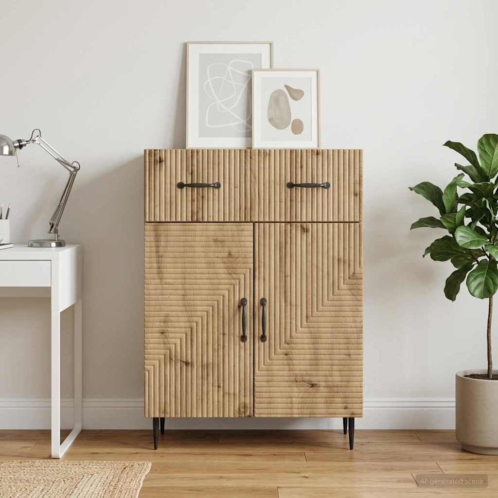 Hothingwell Bufet drewniany Ingenierie 66 x 34,5 x 89,5 cm