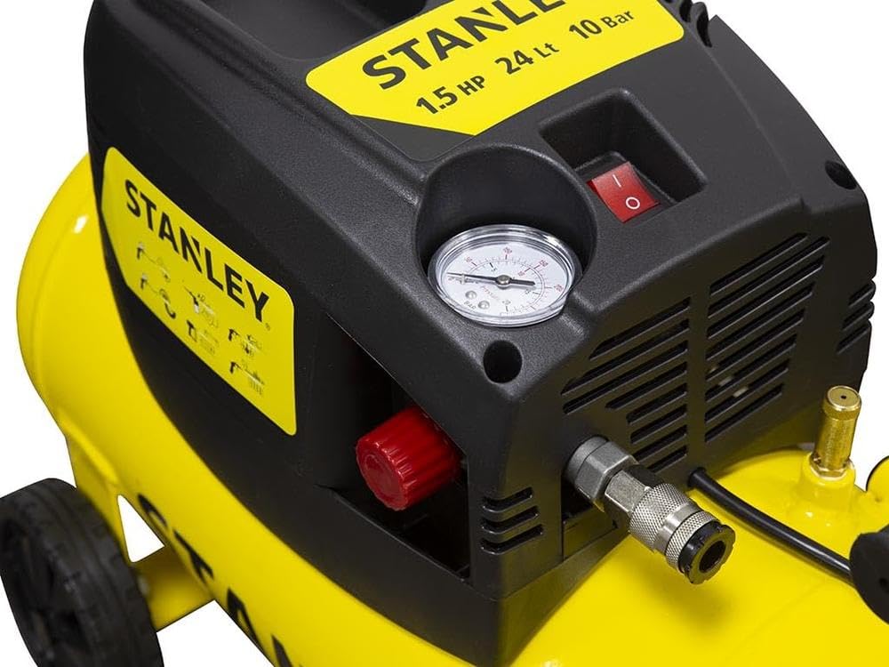STANLEY 1830 Compressore ad aria compressa 24 L, 10 bar, 1830